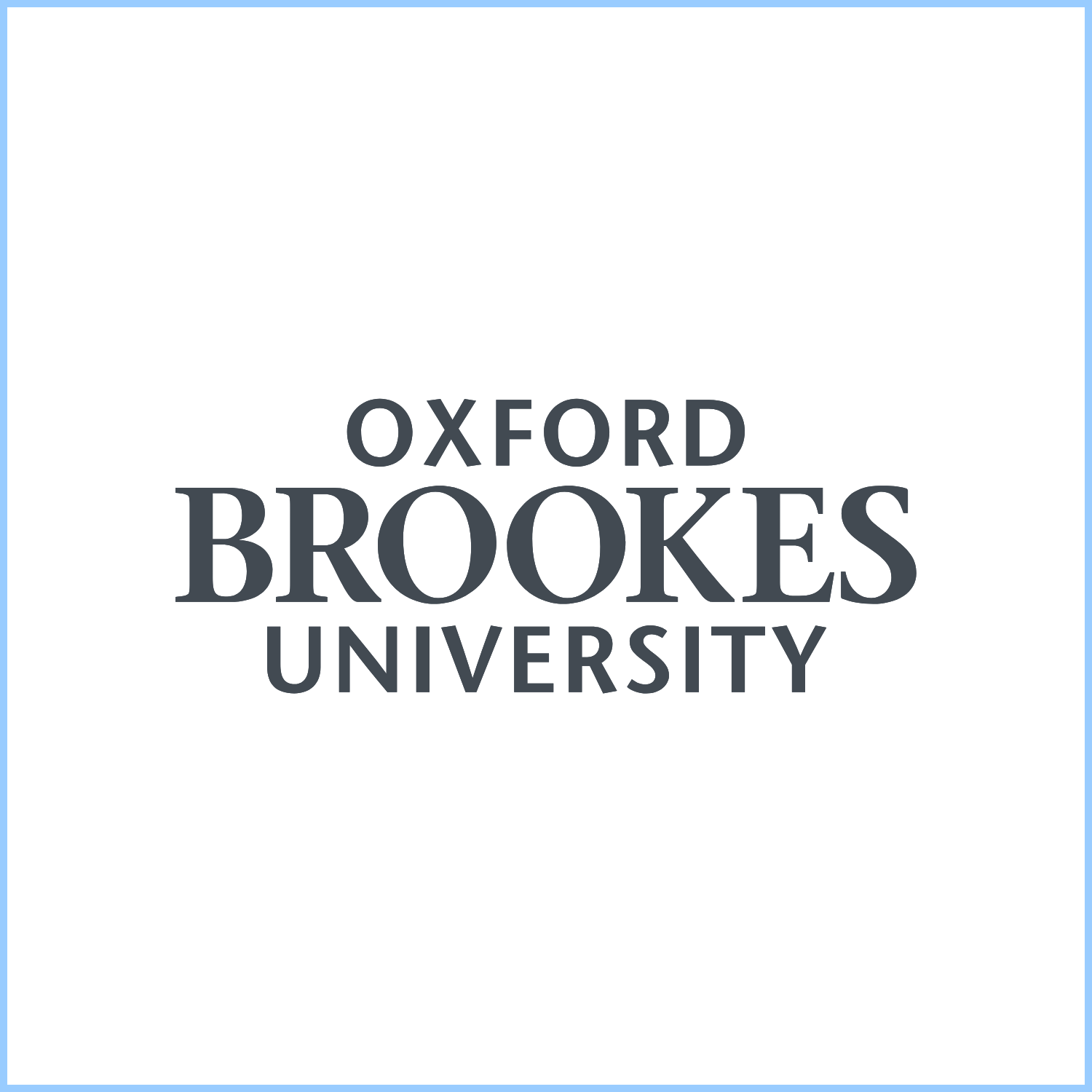Oxford Brookes University Oxford Brookes University logo
