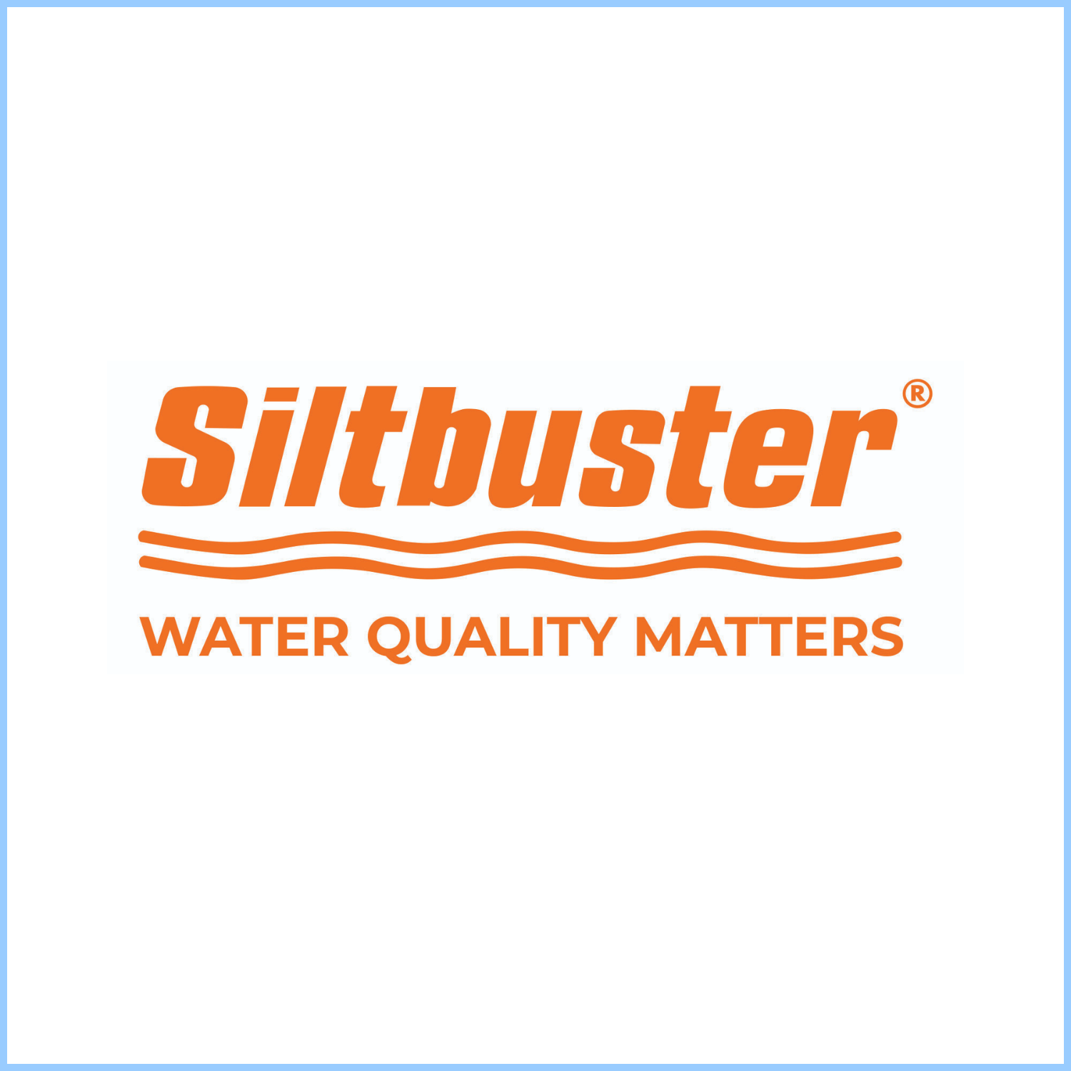 Siltbuster Siltbuster - Water Quality Matters logo